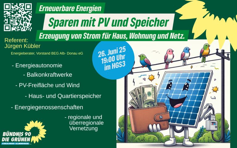 Erneuerbare Energien: Sparen mit PV und Speicher