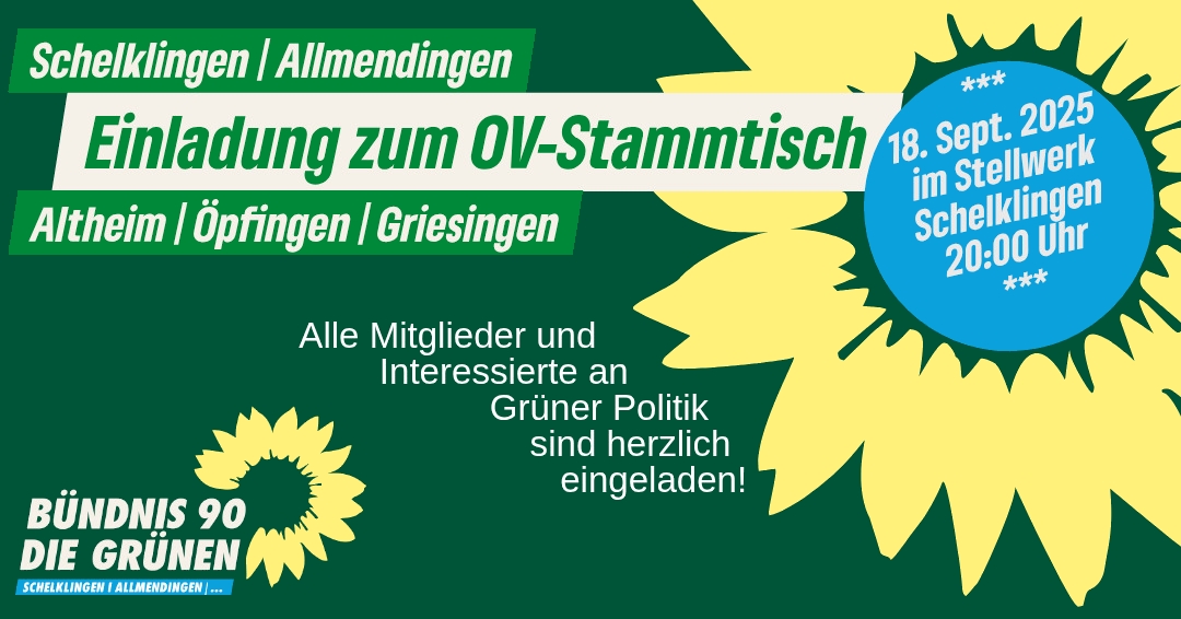 Grüner Stammtisch
