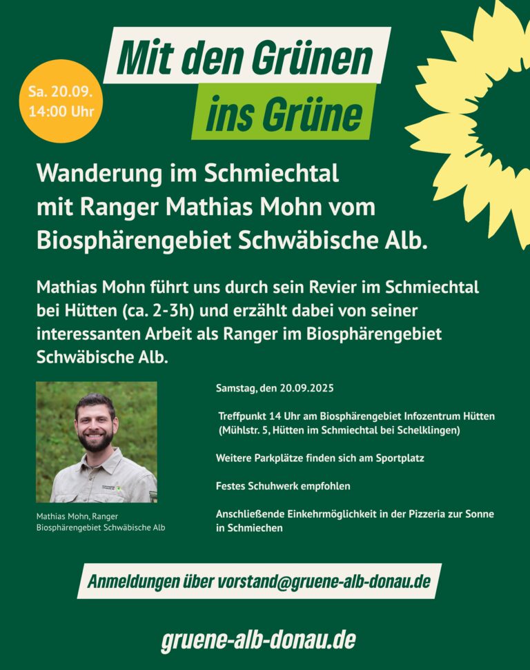 Mit den Grünen ins Grüne