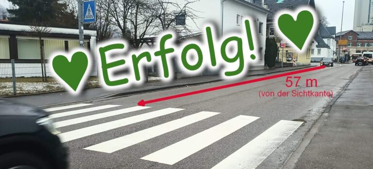 Tempo 30 für die Ortsdurchfahrt